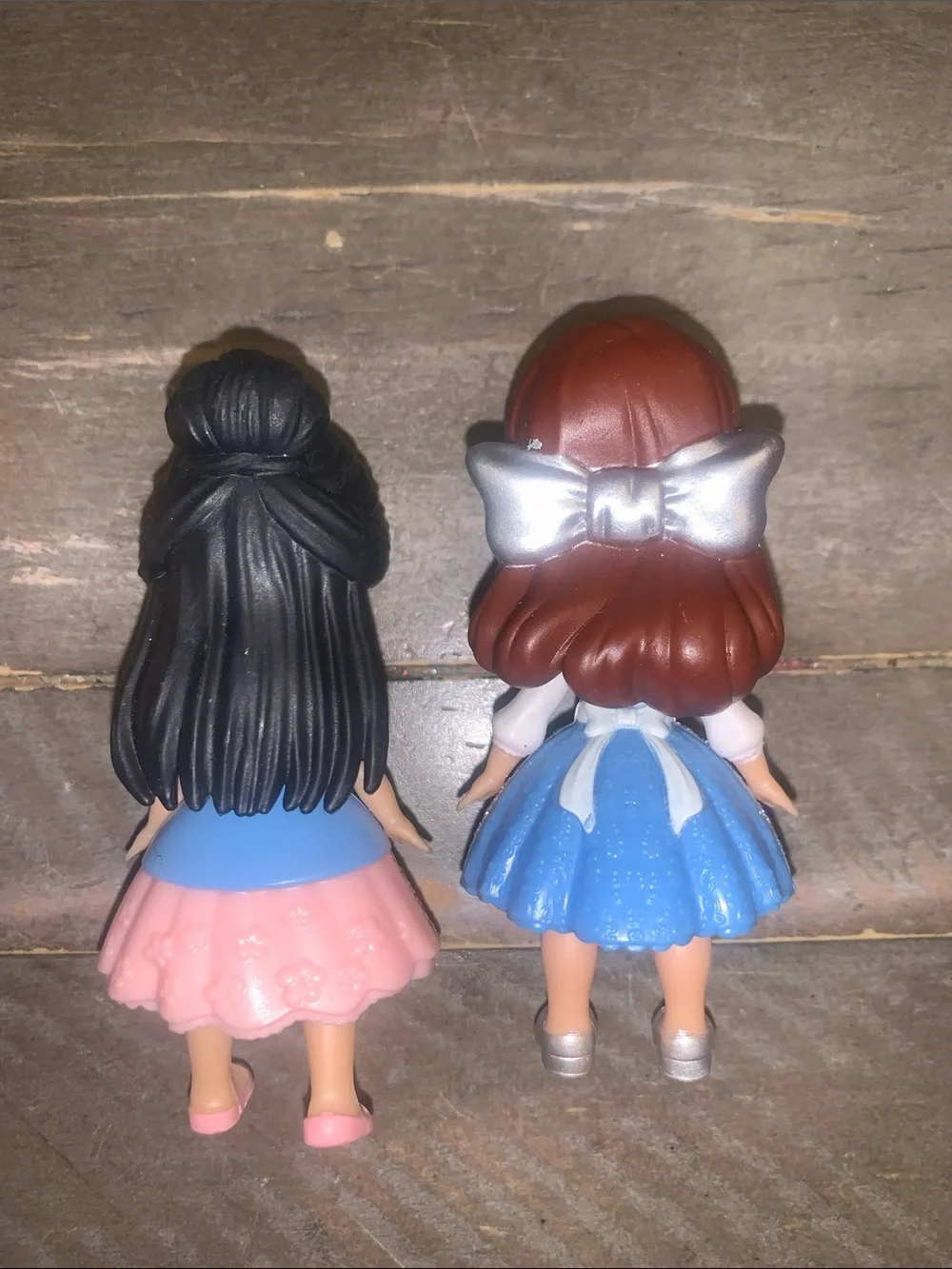 Disney Mini Toddler Princess Doll Set - Blue, Purple, Pink, White